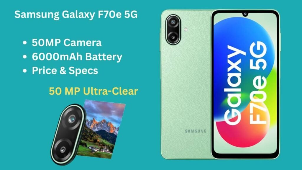 Samsung Galaxy F70e 5G